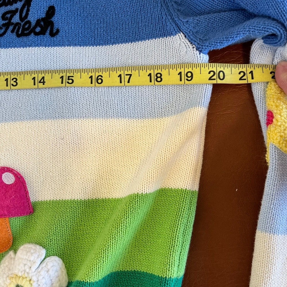 Looney Tunes x Teddy Fresh Tweety Bird Cardigan Sweater Large - Picture 11 of 12
